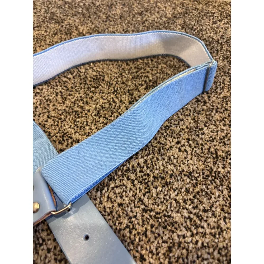 Baseball/Softball adjustable belt - light blue
